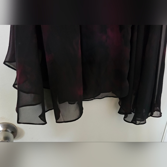 Disturbia Vesta Chiffon Handkerchief Midaxi Skirt Size 12 - Picture 4 of 6